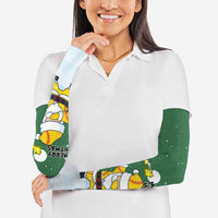 Merry Hitsmas Christmas Yall Christmas Arm Sleeves Xmas Holiday Patterns - Wonder Print Shop