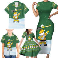 Merry Hitsmas Christmas Yall Christmas Family Matching Short Sleeve Bodycon Dress and Hawaiian Shirt Xmas Holiday Patterns - Wonder Print Shop