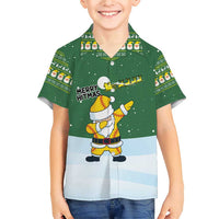 Merry Hitsmas Christmas Yall Christmas Family Matching Short Sleeve Bodycon Dress and Hawaiian Shirt Xmas Holiday Patterns - Wonder Print Shop