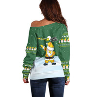 Merry Hitsmas Christmas Yall Christmas Off Shoulder Sweater Xmas Holiday Patterns - Wonder Print Shop