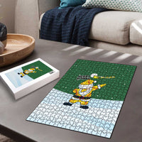 Merry Hitsmas Christmas Yall Christmas Puzzle Xmas Holiday Patterns - Wonder Print Shop