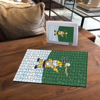 Merry Hitsmas Christmas Yall Christmas Puzzle Xmas Holiday Patterns - Wonder Print Shop