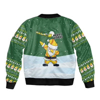 Merry Hitsmas Christmas Yall Christmas Sleeve Zip Bomber Jacket Xmas Holiday Patterns - Wonder Print Shop