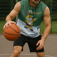 Merry Hitsmas Christmas Yall Christmas Sleeveless Hoodie Xmas Holiday Patterns - Wonder Print Shop