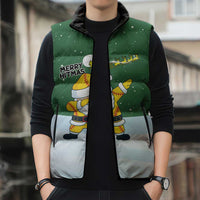 Merry Hitsmas Christmas Yall Christmas Sleeveless Puffer Jacket Xmas Holiday Patterns - Wonder Print Shop
