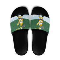 Merry Hitsmas Christmas Yall Christmas Slide Sandals Xmas Holiday Patterns - Wonder Print Shop