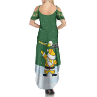 Merry Hitsmas Christmas Yall Christmas Summer Maxi Dress Xmas Holiday Patterns - Wonder Print Shop