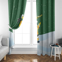 Merry Hitsmas Christmas Yall Christmas Window Curtain Xmas Holiday Patterns - Wonder Print Shop