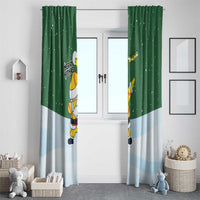 Merry Hitsmas Christmas Yall Christmas Window Curtain Xmas Holiday Patterns - Wonder Print Shop