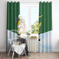 Merry Hitsmas Christmas Yall Christmas Window Curtain Xmas Holiday Patterns - Wonder Print Shop
