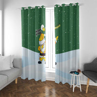 Merry Hitsmas Christmas Yall Christmas Window Curtain Xmas Holiday Patterns - Wonder Print Shop