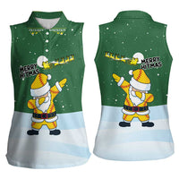 Merry Hitsmas Christmas Yall Christmas Women Sleeveless Polo Shirt Xmas Holiday Patterns - Wonder Print Shop