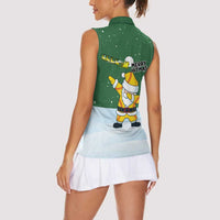 Merry Hitsmas Christmas Yall Christmas Women Sleeveless Polo Shirt Xmas Holiday Patterns - Wonder Print Shop