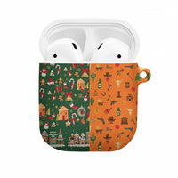 Merry Kiss My Texas Christmas AirPods Case Xmas Holiday Patterns - Wonder Print Shop