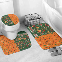 Merry Kiss My Texas Christmas Bathroom Set Xmas Holiday Patterns - Wonder Print Shop