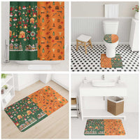 Merry Kiss My Texas Christmas Bathroom Set Xmas Holiday Patterns - Wonder Print Shop