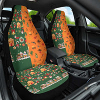 Merry Kiss My Texas Christmas Car Seat Cover Xmas Holiday Patterns - Wonder Print Shop