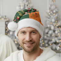 Merry Kiss My Texas Christmas Santa Hat Xmas Holiday Patterns - Wonder Print Shop