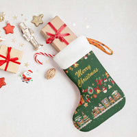 Merry Kiss My Texas Christmas Stocking Xmas Holiday Patterns - Wonder Print Shop