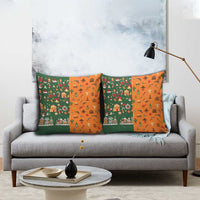 Merry Kiss My Texas Christmas Pillow Cover Xmas Holiday Patterns - Wonder Print Shop