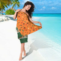 Merry Kiss My Texas Christmas Sarong Xmas Holiday Patterns - Wonder Print Shop