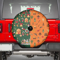 Merry Kiss My Texas Christmas Spare Tire Cover Xmas Holiday Patterns - Wonder Print Shop