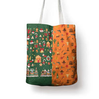 Merry Kiss My Texas Christmas Tote Bag Xmas Holiday Patterns - Wonder Print Shop