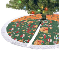 Merry Kiss My Texas Christmas Tree Skirt Xmas Holiday Patterns - Wonder Print Shop