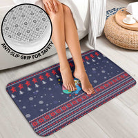 Merry Krampus Christmas Bathroom Set Xmas Holiday Patterns - Wonder Print Shop