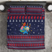 Merry Krampus Christmas Bedding Set Xmas Holiday Patterns - Wonder Print Shop