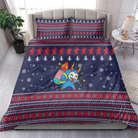 Merry Krampus Christmas Bedding Set Xmas Holiday Patterns - Wonder Print Shop