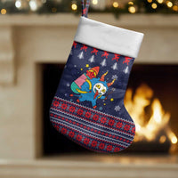 Merry Krampus Christmas Stocking Xmas Holiday Patterns - Wonder Print Shop