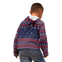Merry Krampus Christmas Kid Hoodie Xmas Holiday Patterns - Wonder Print Shop