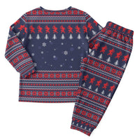 Merry Krampus Christmas Pajama Set Xmas Holiday Patterns - Wonder Print Shop