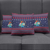 Merry Krampus Christmas Pillow Cover Xmas Holiday Patterns - Wonder Print Shop