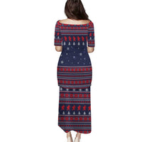 Merry Krampus Christmas Puletasi Xmas Holiday Patterns - Wonder Print Shop