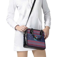 Merry Krampus Christmas Shoulder Handbag Xmas Holiday Patterns - Wonder Print Shop