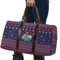 Merry Krampus Christmas Travel Bag Xmas Holiday Patterns - Wonder Print Shop