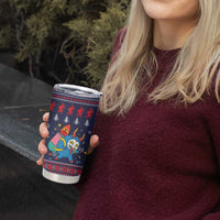 Merry Krampus Christmas Tumbler Cup Xmas Holiday Patterns - Wonder Print Shop