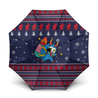 Merry Krampus Christmas Umbrella Xmas Holiday Patterns - Wonder Print Shop