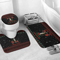 Penguin Tree Christmas Bathroom Set Xmas Holiday Patterns - Wonder Print Shop