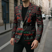 Penguin Tree Christmas Blazer Xmas Holiday Patterns - Wonder Print Shop