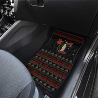Penguin Tree Christmas Car Mats Xmas Holiday Patterns - Wonder Print Shop