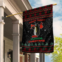 Penguin Tree Christmas Garden Flag Xmas Holiday Patterns - Wonder Print Shop