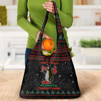 Penguin Tree Christmas Grocery Bag Xmas Holiday Patterns - Wonder Print Shop