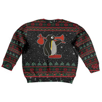 Penguin Tree Christmas Kid Ugly Christmas Sweater Xmas Holiday Patterns - Wonder Print Shop