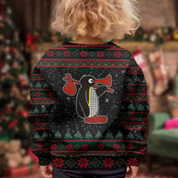 Penguin Tree Christmas Kid Ugly Christmas Sweater Xmas Holiday Patterns - Wonder Print Shop