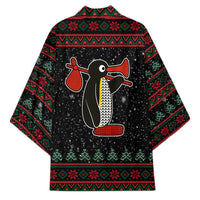 Penguin Tree Christmas Kimono Xmas Holiday Patterns - Wonder Print Shop