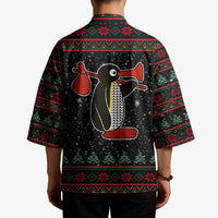 Penguin Tree Christmas Kimono Xmas Holiday Patterns - Wonder Print Shop