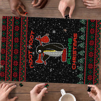 Penguin Tree Christmas Puzzle Xmas Holiday Patterns - Wonder Print Shop